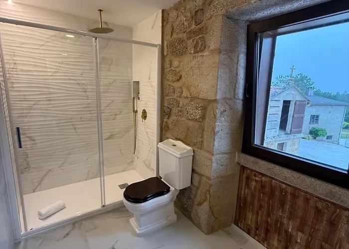 En Rias Baixas Cerca De Santiago Con Piscina Y Barbacoa - Casa Amelia By Easylife Rent Appartement
