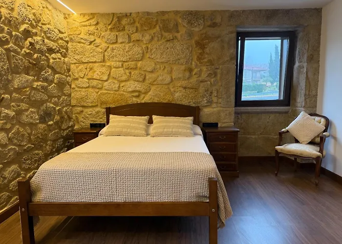 Appartement En Rias Baixas Cerca De Santiago Con Piscina Y Barbacoa - Casa Amelia By Easylife Rent Valga