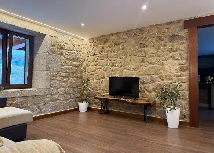 Appartement En Rias Baixas Cerca De Santiago Con Piscina Y Barbacoa - Casa Amelia By Easylife Rent *