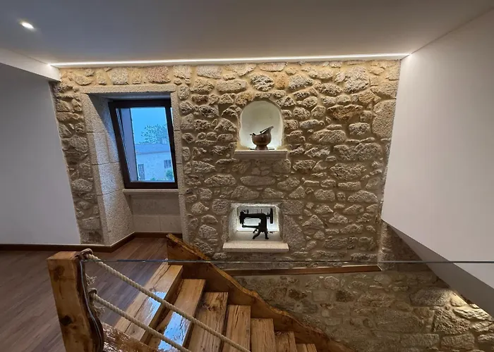 En Rias Baixas Cerca De Santiago Con Piscina Y Barbacoa - Casa Amelia By Easylife Rent Appartement Valga