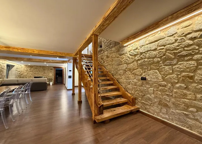 Appartement En Rias Baixas Cerca De Santiago Con Piscina Y Barbacoa - Casa Amelia By Easylife Rent *