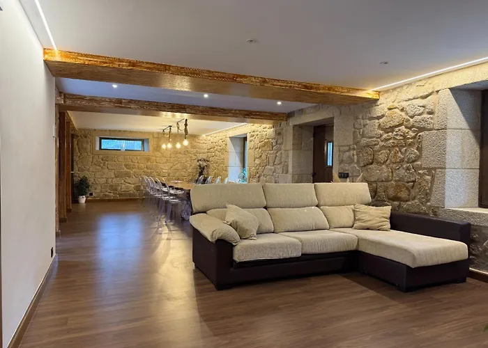 Appartement En Rias Baixas Cerca De Santiago Con Piscina Y Barbacoa - Casa Amelia By Easylife Rent Valga